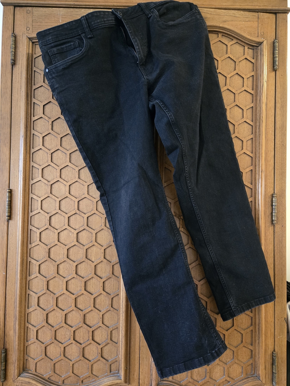 Men's Black Slim Jeans 36 X 30